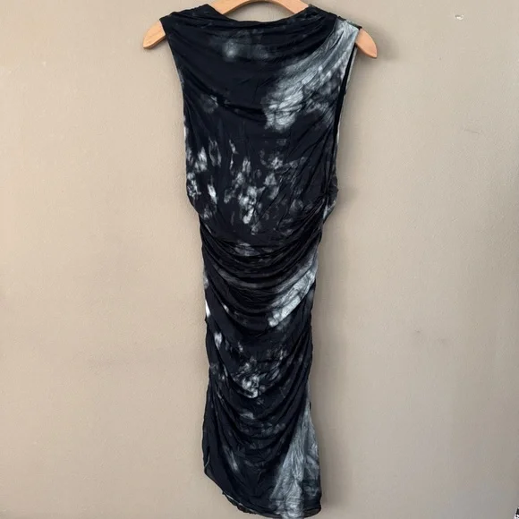 NWT Helmut Lang Skull Tie dye Dress Size M - Picture 5 of 9